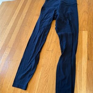 Lululemon Navy 25” High Rise Align Leggings